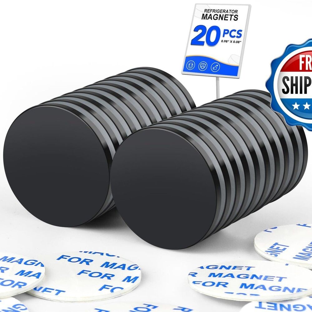 LOVIMAG Neodymium Magnets 20 Pack 0.98x0.08 inches Rare Earth
